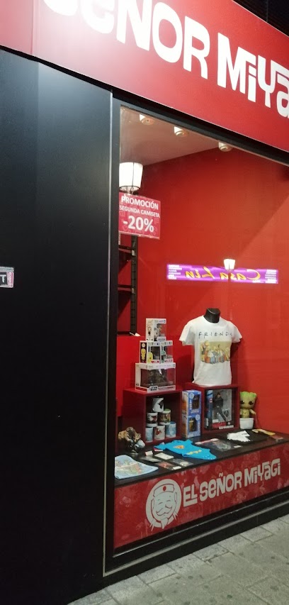 foto de una tienda friki